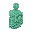Invicon Waxed Oxidized Copper Golem Statue.png: Inventory sprite for Waxed Oxidized Copper Golem Statue in Minecraft as shown in-game linking to Waxed Oxidized Copper Golem Statue with description: Waxed Oxidized Copper Golem Statue