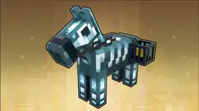 Phantom Horse Screenshot MCL.png: Infobox image for Phantom Horse the legends skin in Minecraft