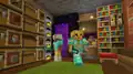 Zuri and Sunny in a stocked base.