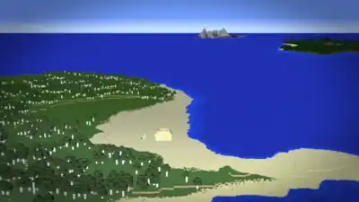 Spooky Isles.png: Infobox image for Birch Island the location in Minecraft