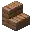 Invicon Jungle Stairs.png: Inventory sprite for Jungle Stairs in Minecraft as shown in-game linking to Jungle Stairs with description: Jungle Stairs