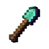Diamond Shovel (inventory) MCE.png: Infobox image for Diamond Shovel the item in Minecraft