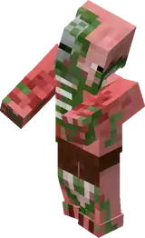 MCSM2 Zombie Pigman.png: Infobox image for Zombie Pigman the story mode mob in Minecraft