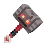 Bonehead Hammer (MCD).png: Infobox image for Bonehead Hammer the dungeons item in Minecraft