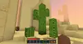 Abnormally designed cacti featured throughout the map.