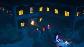 MCD Woodland Mansion Outside 2.png: Infobox image for Woodland Mansion the dungeons mission in Minecraft