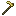 Invicon Golden Hoe.png: Inventory sprite for Golden Hoe in Minecraft as shown in-game linking to Golden Hoe with description: Golden Hoe When in Main Hand:  1 Attack Damage  1 Attack Speed