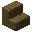 Invicon Spruce Stairs.png: Inventory sprite for Spruce Stairs in Minecraft as shown in-game linking to Spruce Stairs with description: Spruce Stairs