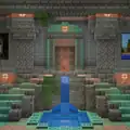 A build consisting of new blocks from the Tricky Trials Update.