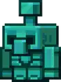 Recreation of the oxidized copper golem.