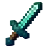 Diamond Sword (inventory) MCE.png: Infobox image for Diamond Sword the item in Minecraft