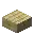 Invicon Birch Slab.png: Inventory sprite for Birch Slab in Minecraft as shown in-game linking to Birch Slab with description: Birch Slab