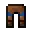 Invicon Lapis Trim Leather Pants.png: Inventory sprite for Lapis Trim Leather Pants in Minecraft as shown in-game linking to Lapis Trim Leather Pants with description: Leather Pants Upgrade:  Armor Trim  Lapis Material When on Legs: +2 Armor