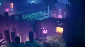 MCD Radiant Ravine Cave 1.png: Infobox image for Sunken Megalith the dungeons mission in Minecraft