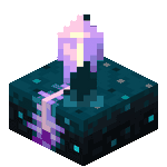 Calibrated Sculk Sensor BE.gif: Infobox image for Calibrated Sculk Sensor the block in Minecraft