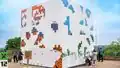 Minecraft regional activation at Alexandra Palace in London.