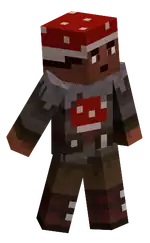 Fungi Fan.png: Infobox image for Fungi Fan the dungeons cosmetic in Minecraft