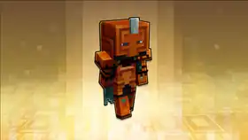 Noble Copper Champion Screenshot MCL.png: Infobox image for Noble Copper Champion the legends skin in Minecraft