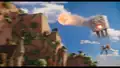 A ghast shooting a fireball
