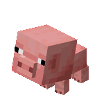Baby Pig Idle (Dungeons).gif: Infobox image for Baby Pig the dungeons entity in Minecraft