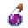 Invicon Splash Potion of Small.png: Inventory sprite for Splash Potion of Small in Minecraft as shown in-game with description: Splash Potion of Small Small (03:00) When Applied: -0.5 Entity Scale