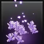 Amethyst Rise.png: Infobox image for Amethyst Rise the dungeons cosmetic in Minecraft