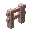 Invicon Cherry Fence.png: Inventory sprite for Cherry Fence in Minecraft as shown in-game linking to Cherry Fence with description: Cherry Fence