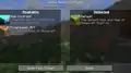 Select resource packs menu.