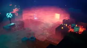 MCD The Crater (Entrance).png: Infobox image for The Crater the dungeons mission in Minecraft