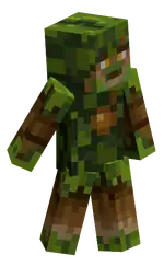 Horticulturist.png: Infobox image for Horticulturist the dungeons cosmetic in Minecraft
