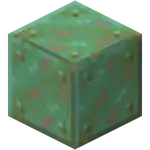 Weathered Copper.png: Infobox image for Block of Copper the block in Minecraft