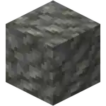 Tuff.png: Infobox image for Tuff the block in Minecraft
