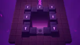 MCD Redstone Mines Rune Room.png: Infobox image for Redstone Mines Rune Room the dungeons mission in Minecraft