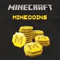 Promotional artwork of several Minecoins.