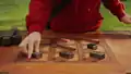 The recipe for the launcher, as it appears in a commercial.