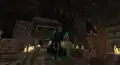 Warden in ancient city.