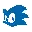 Icon of Sonic used as the pack icon for the map and on the character items.
