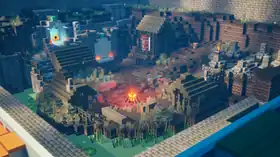 MCD Soggy Swamp Tower Combat Floor 2.png: Infobox image for Soggy Swamp Combat Floor the dungeons mission in Minecraft