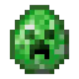 Creeper Spawn Egg JE3 BE2.png: Infobox image for Spawn Egg the item in Minecraft