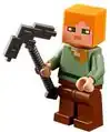 Alex with iron pickaxe