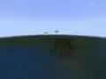 A swamp generated in the middle of an ocean, causing miscolored water and lily pads without any actual swampland.