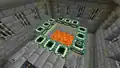 An End portal with just a few eyes of ender.