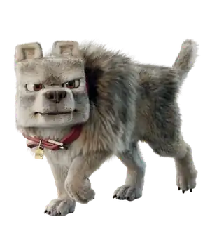 AMCM Wolf.png: Infobox image for Dennis the character in Minecraft