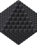 Basalt blob.png: Infobox image for Blob the structure in Minecraft