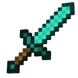 MCSM Diamond Sword.png: Infobox image for Diamond Sword the story mode item in Minecraft