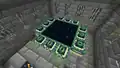An End portal with all the eyes of ender.