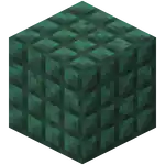 Dark Prismarine.png: Infobox image for Dark Prismarine the block in Minecraft
