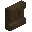 Invicon Dark Oak Shelf.png: Inventory sprite for Dark Oak Shelf in Minecraft as shown in-game linking to Dark Oak Shelf with description: Dark Oak Shelf