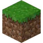 Grass Block (item) BE3.png: Infobox image for grass_carried the block in Minecraft
