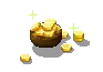 Pixel art representing 960 Minecoins, depicting a bowl.